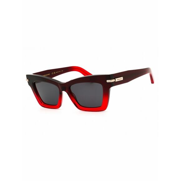 New Salvatore Ferragamo SF2031S 615 Women’s Burgundy Square Frame Sunglasses main image 6